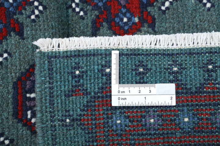 Afghan Akcha Revival Rug 2' 7" x 12' 7" Hand-Knotted | No. AT39839
