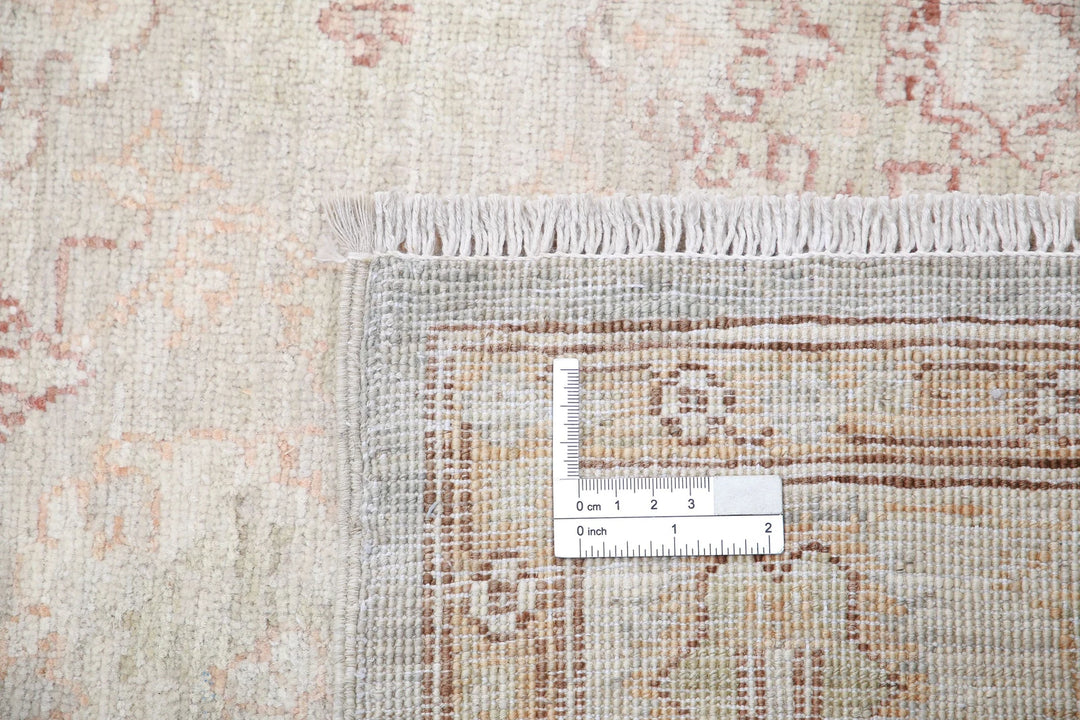 Afghan Serenity Runner Rug 3' 10" x 10' 8" Hand-Knotted | No. AT39993
