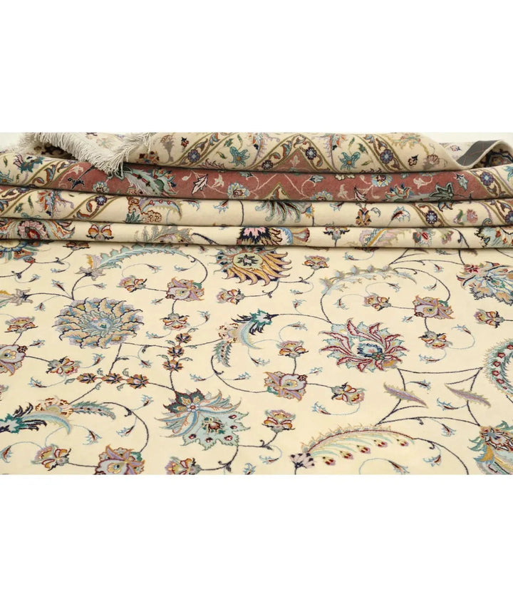 Persian Tabriz Rug 13' 0" x 16' 11" Hand-Knotted | No. AT40013