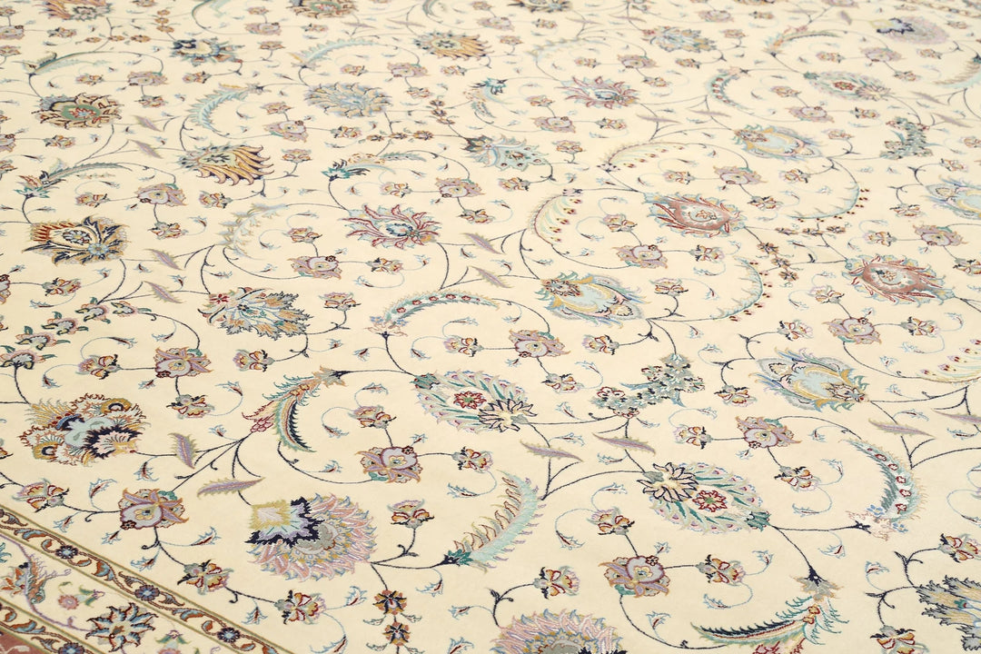 Persian Tabriz Rug 13' 0" x 16' 11" Hand-Knotted | No. AT40013