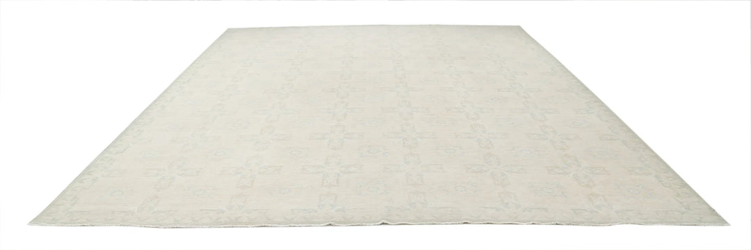 Afghan Serenity Rug 12' 2" x 14' 10" Hand-Knotted | No. AT40139