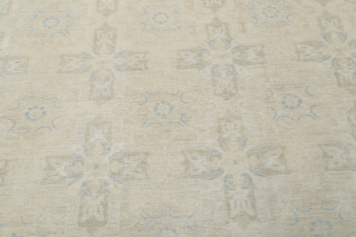Afghan Serenity Rug 12' 2" x 14' 10" Hand-Knotted | No. AT40139