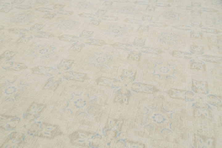 Afghan Serenity Rug 12' 2" x 14' 10" Hand-Knotted | No. AT40139