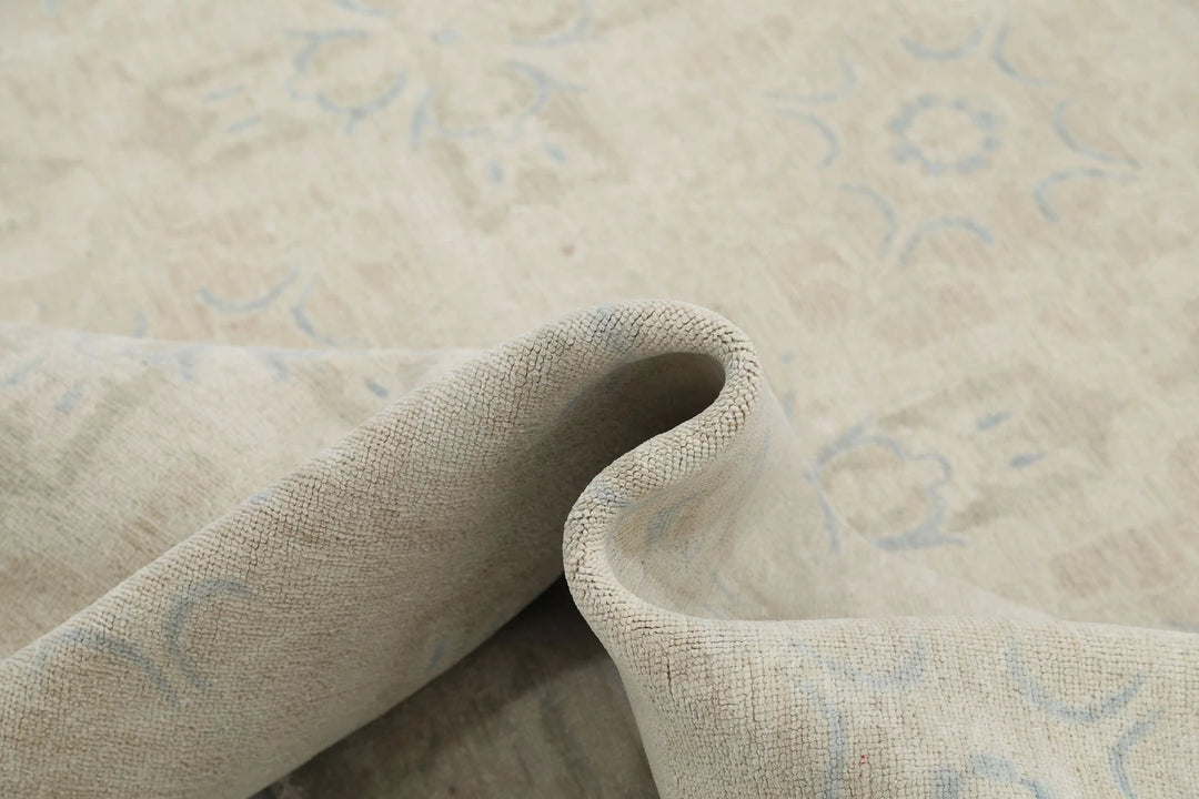 Afghan Serenity Rug 12' 2" x 14' 10" Hand-Knotted | No. AT40139