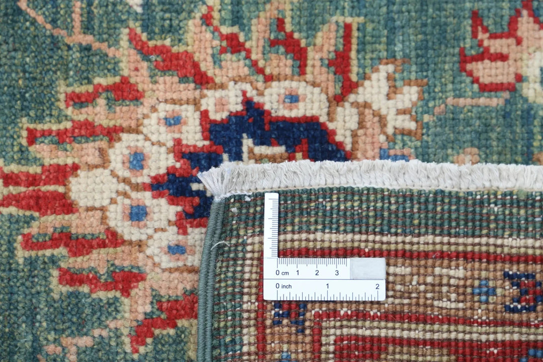 Afghan Ziegler Rug 3' 10" x 6' 3" Hand-Knotted | No. AT40171