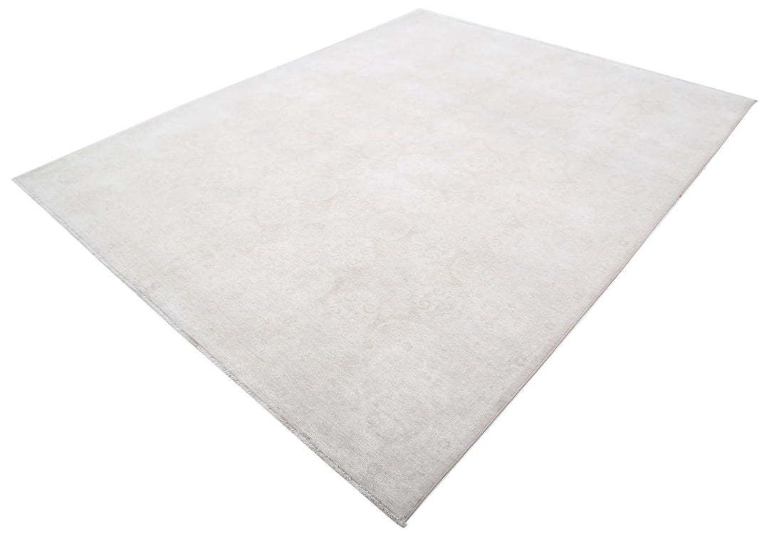 Afghan Serenity Rug 8' 1" x 9' 8" Hand-Knotted | No. AT40182