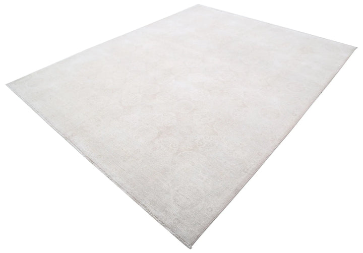 Afghan Serenity Rug 8' 1" x 9' 8" Hand-Knotted | No. AT40182