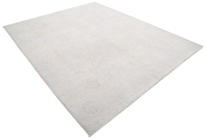 Afghan Serenity Rug 8' 1" x 9' 8" Hand-Knotted | No. AT40182