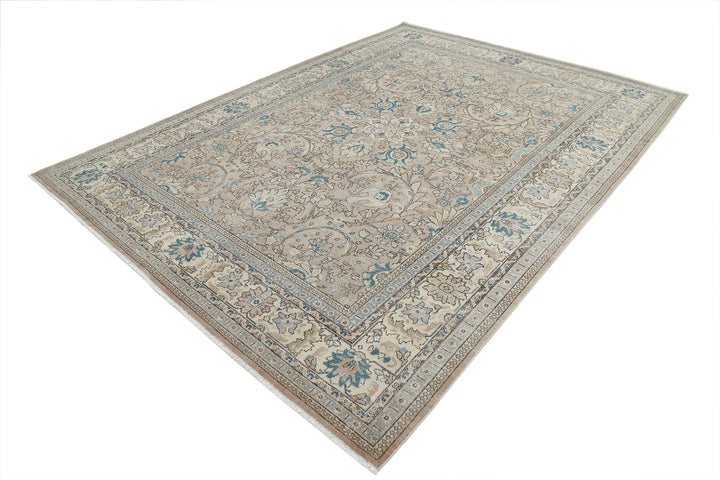 Persian Tabriz Rug 8' 3" x 11' 3" Hand-Knotted | No. AT40329