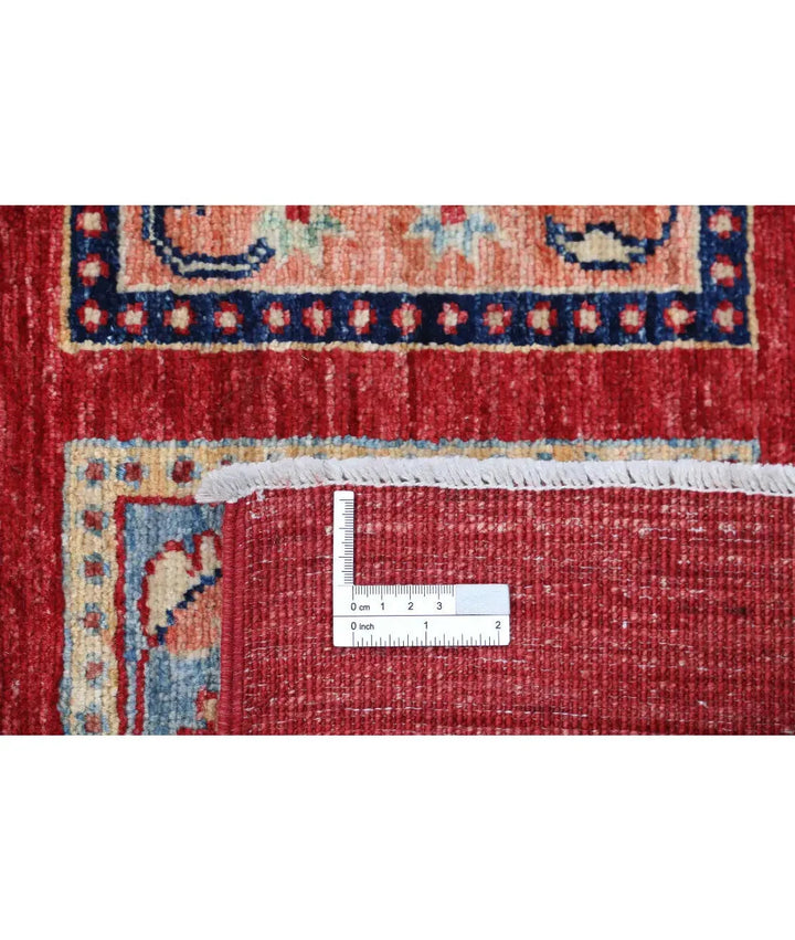 Afghan Bakhtiari Rug 5' 4" x 8' 0" Hand-Knotted | No. AT40567