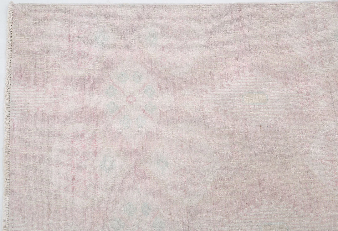 Afghan Serenity Rug 8' 0" x 9' 1" Hand-Knotted | No. AT40653