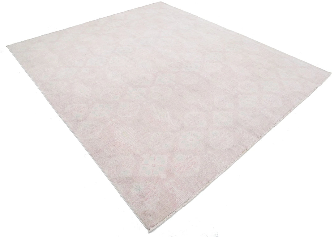 Afghan Serenity Rug 8' 0" x 9' 1" Hand-Knotted | No. AT40653
