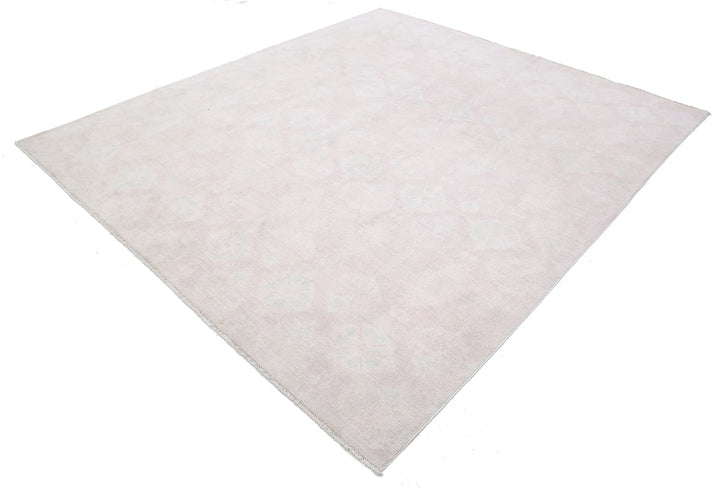 Afghan Serenity Rug 8' 0" x 9' 1" Hand-Knotted | No. AT40653