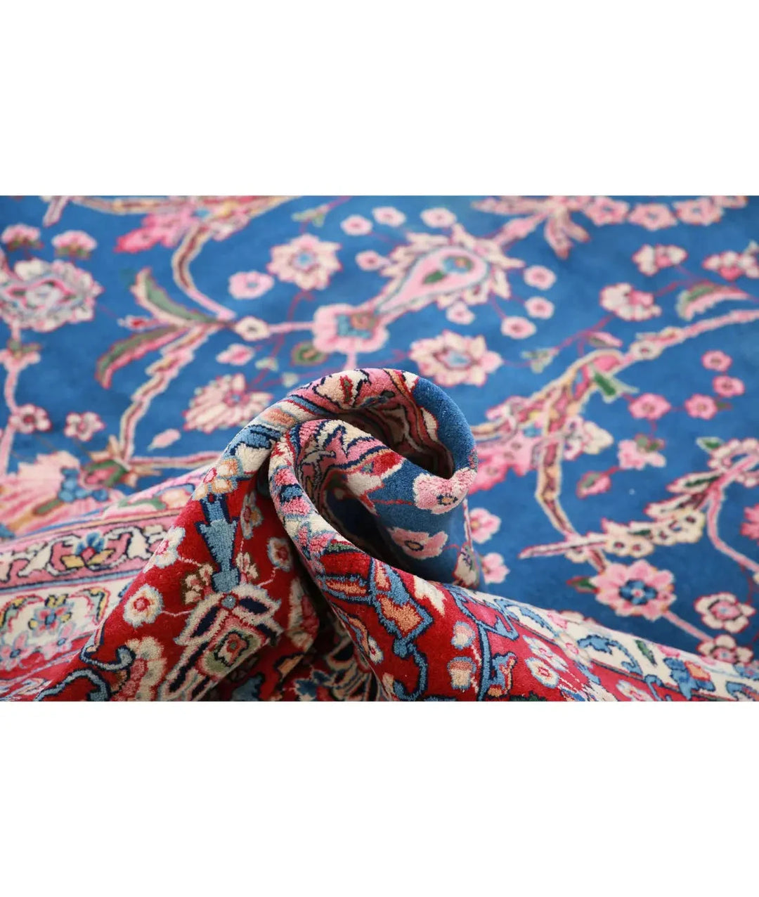 Oriental Kerman Rug 9' 9" x 13' 5" Hand-Knotted | No. AT40855
