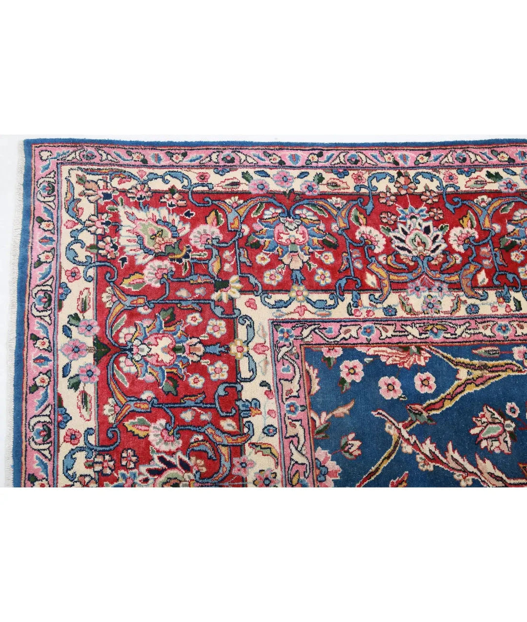 Oriental Kerman Rug 9' 9" x 13' 5" Hand-Knotted | No. AT40855