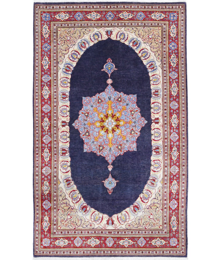 Persian Kashan Rug 4' 4" x 7' 3" Hand-Knotted | No. AT40910
