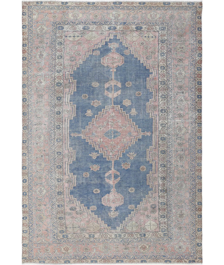 Persian Heriz Bakshiash Rug 9' 6" x 14' 0" Hand-Knotted | No. AT40922