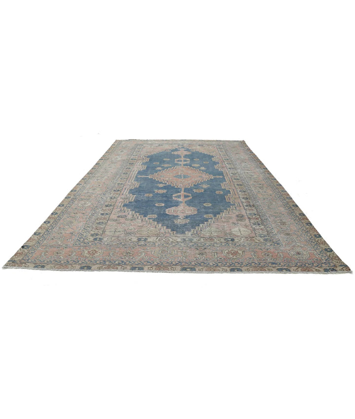 Persian Heriz Bakshiash Rug 9' 6" x 14' 0" Hand-Knotted | No. AT40922