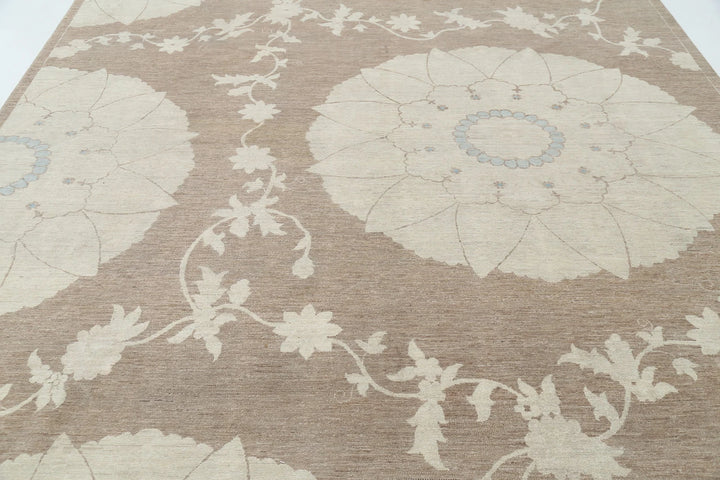 Afghan Oriental Rug 8' 10" x 11' 9" Hand-Knotted | No. AT40969