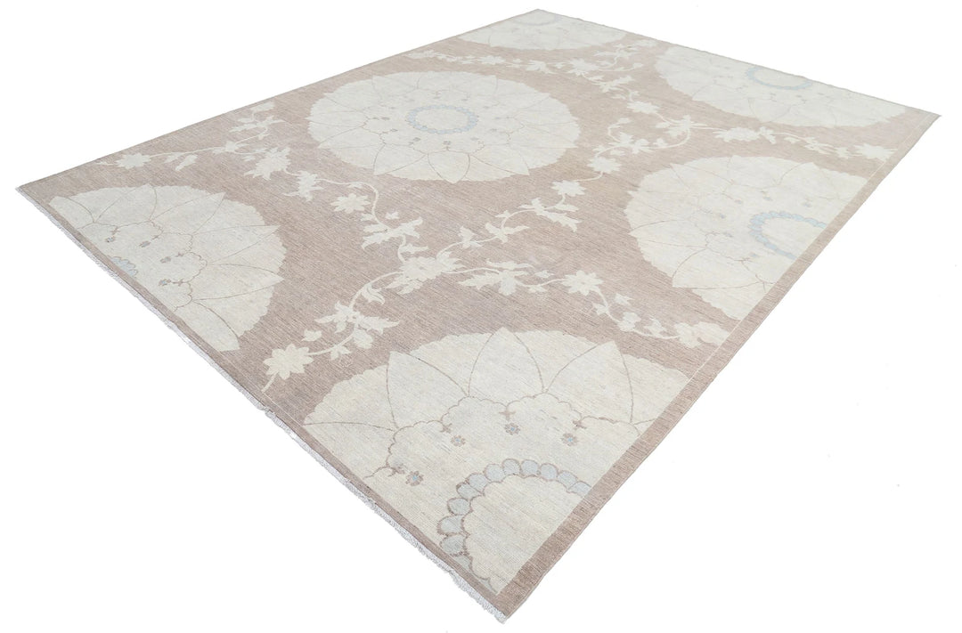 Afghan Oriental Rug 8' 10" x 11' 9" Hand-Knotted | No. AT40969
