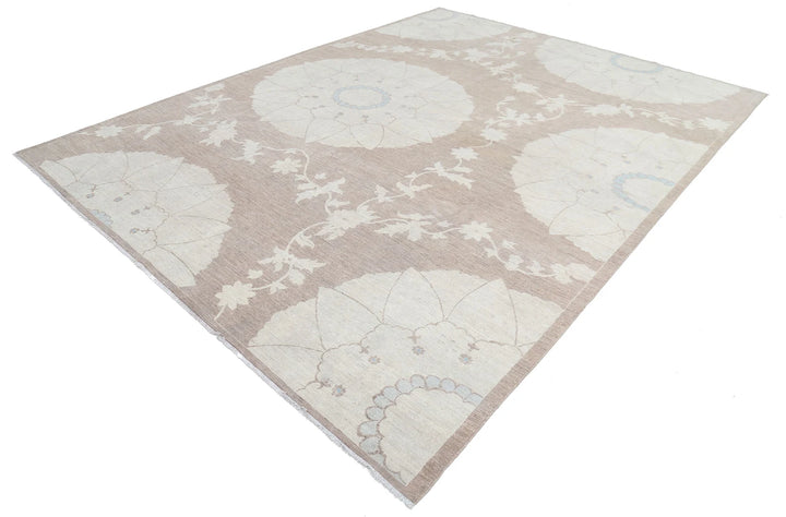 Afghan Oriental Rug 8' 10" x 11' 9" Hand-Knotted | No. AT40969