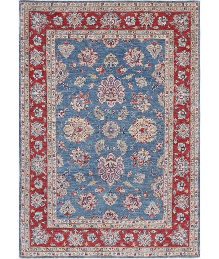 Hand Knotted Ziegler Farhan Wool Rug 5' 4" x 7' 9" - No. AT40997