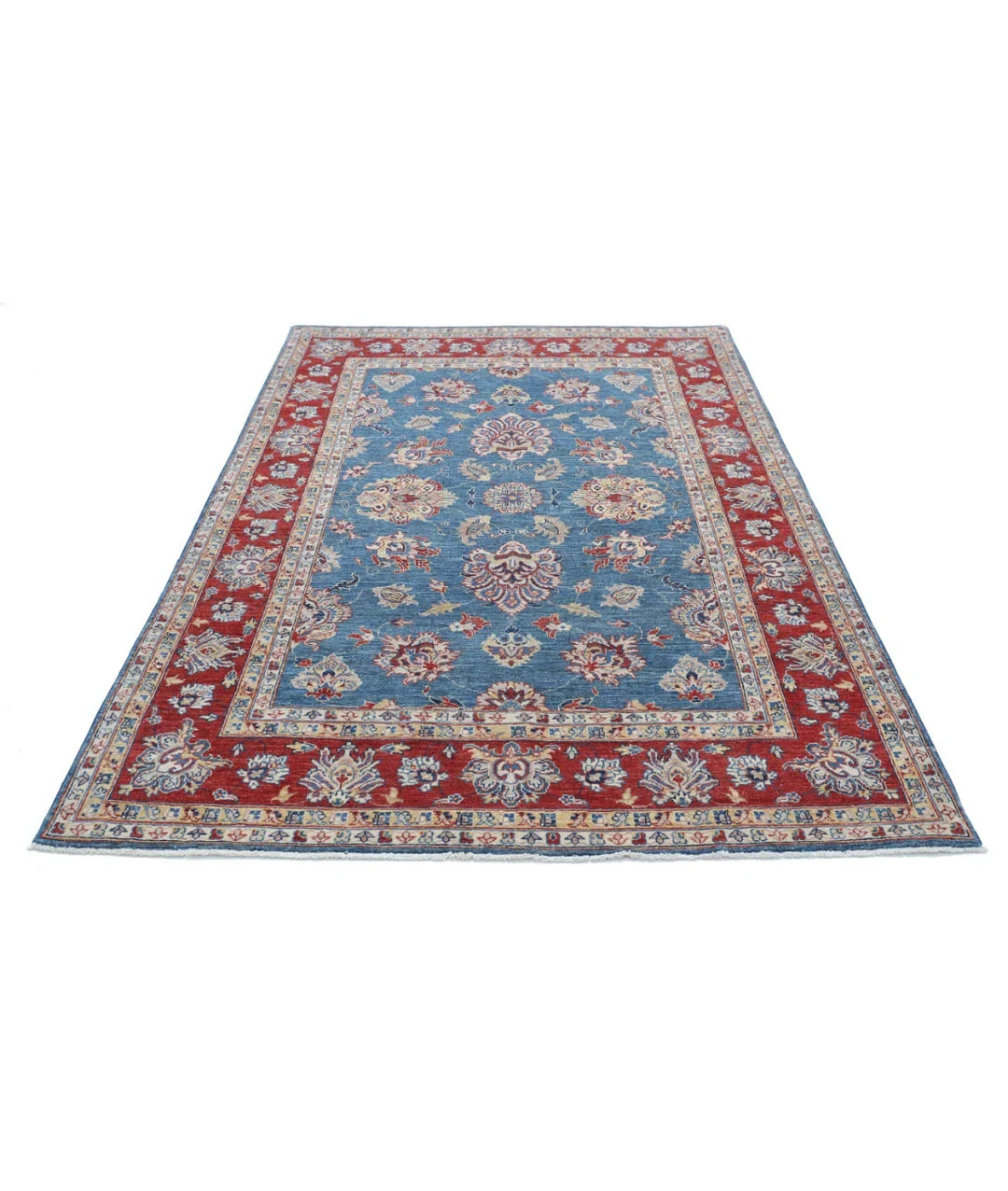 Hand Knotted Ziegler Farhan Wool Rug 5' 4" x 7' 9" - No. AT40997