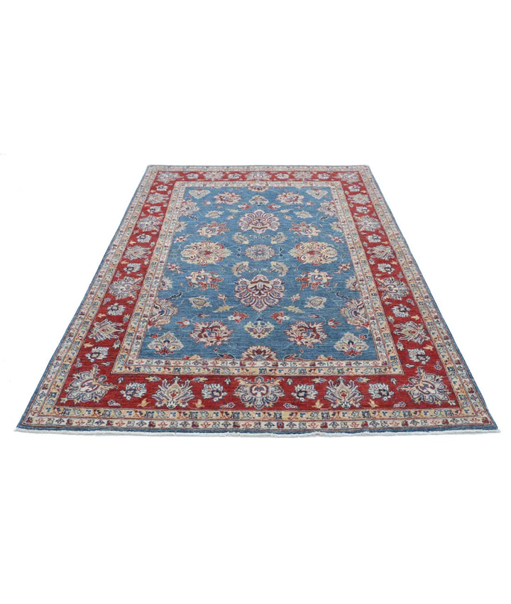Hand Knotted Ziegler Farhan Wool Rug 5' 4" x 7' 9" - No. AT40997