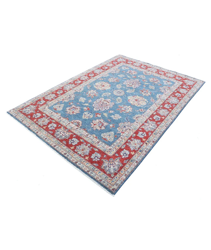 Hand Knotted Ziegler Farhan Wool Rug 5' 4" x 7' 9" - No. AT40997