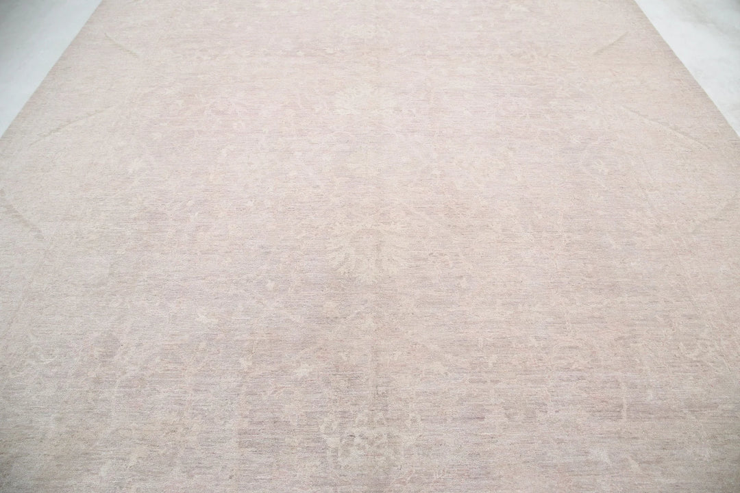 Afghan Serenity Rug 9' 10" x 13' 3" Hand-Knotted | No. AT41054