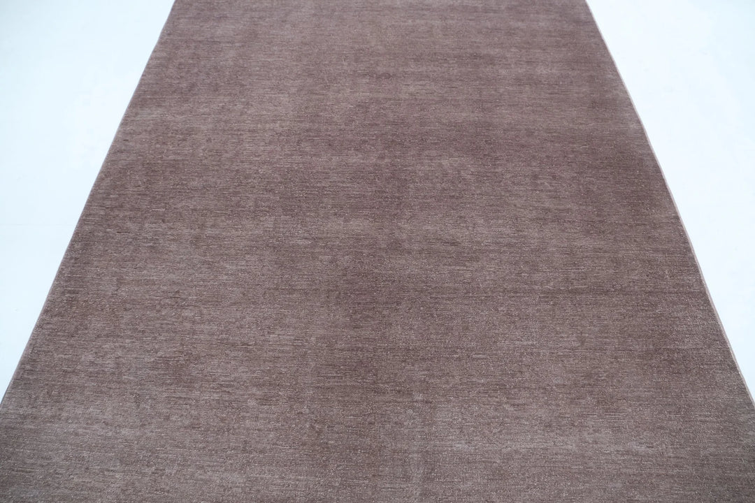 Afghan Overdye Rug 6' 1" x 8' 4" Hand-Knotted | No. AT41284