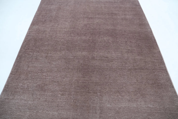 Afghan Overdye Rug 6' 1" x 8' 4" Hand-Knotted | No. AT41284