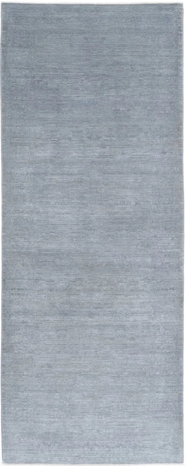 Afghan Overdye Rug 3' 5" x 9' 5" Hand-Knotted | No. AT41380