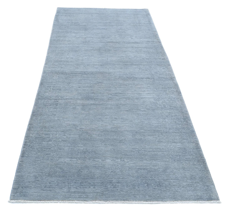 Afghan Overdye Rug 3' 5" x 9' 5" Hand-Knotted | No. AT41380