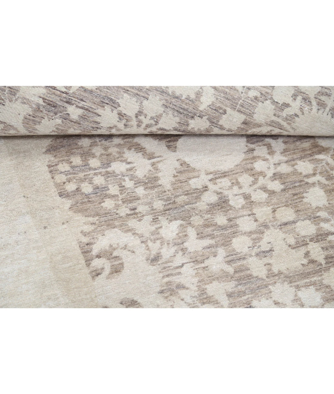Afghan Tabriz Rug 6' 0" x 8' 3" Hand-Knotted | No. AT41390