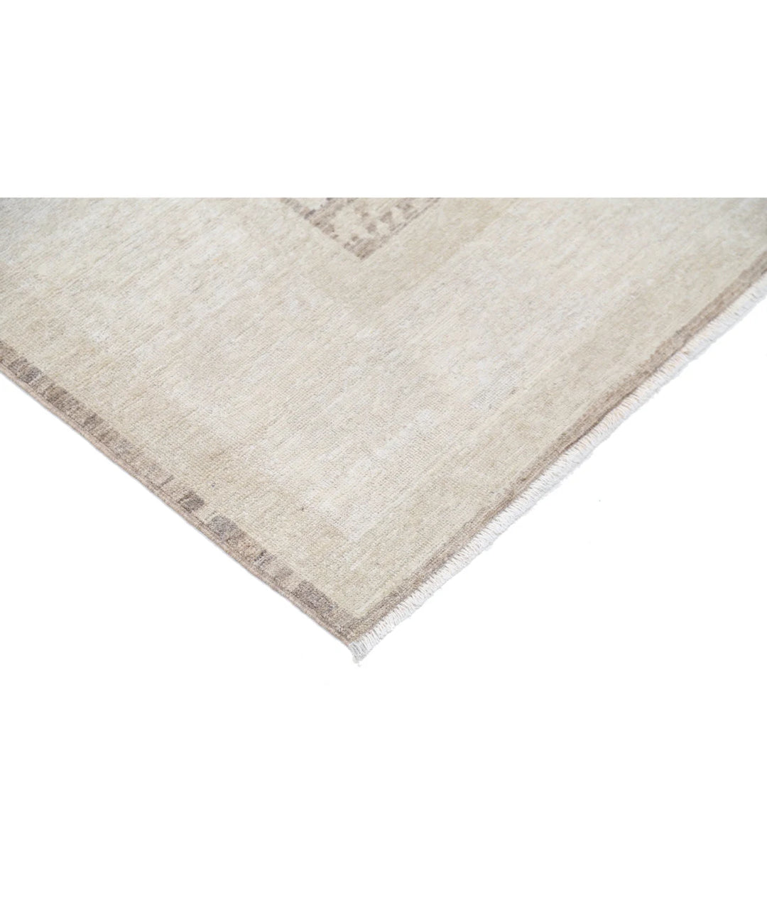 Afghan Tabriz Rug 6' 0" x 8' 3" Hand-Knotted | No. AT41390