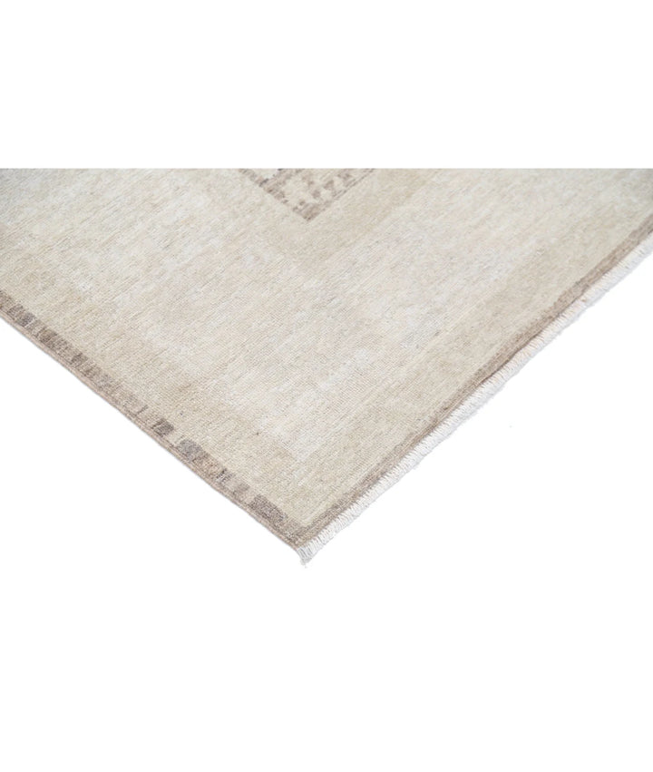Afghan Tabriz Rug 6' 0" x 8' 3" Hand-Knotted | No. AT41390