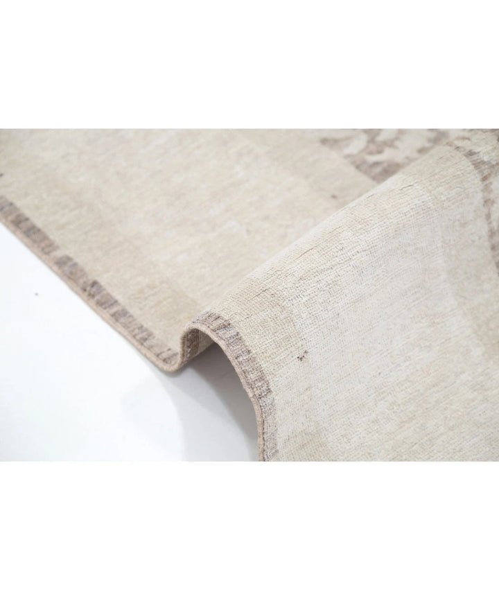 Afghan Tabriz Rug 6' 0" x 8' 3" Hand-Knotted | No. AT41390
