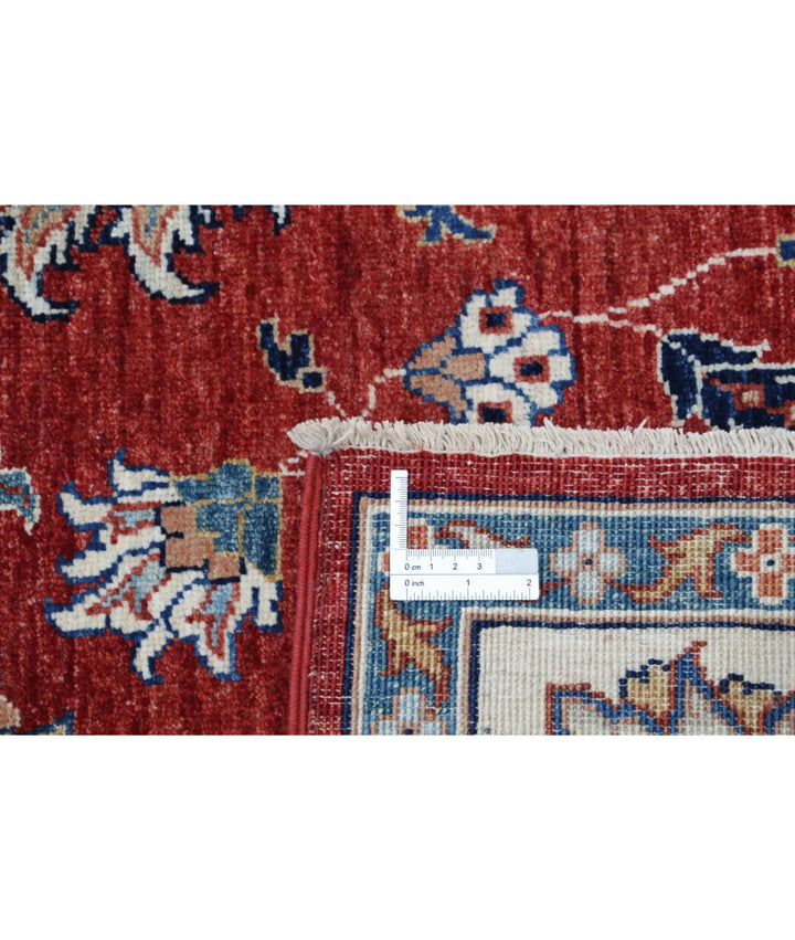 Afghan Ziegler Farhan Rug 4' 10" x 6' 6" Hand-Knotted | No. AT41541