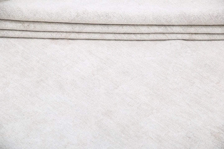 Ivory Afghan Serenity Rug 14' 7" x 18' 11" Hand-Knotted | No. AT41592