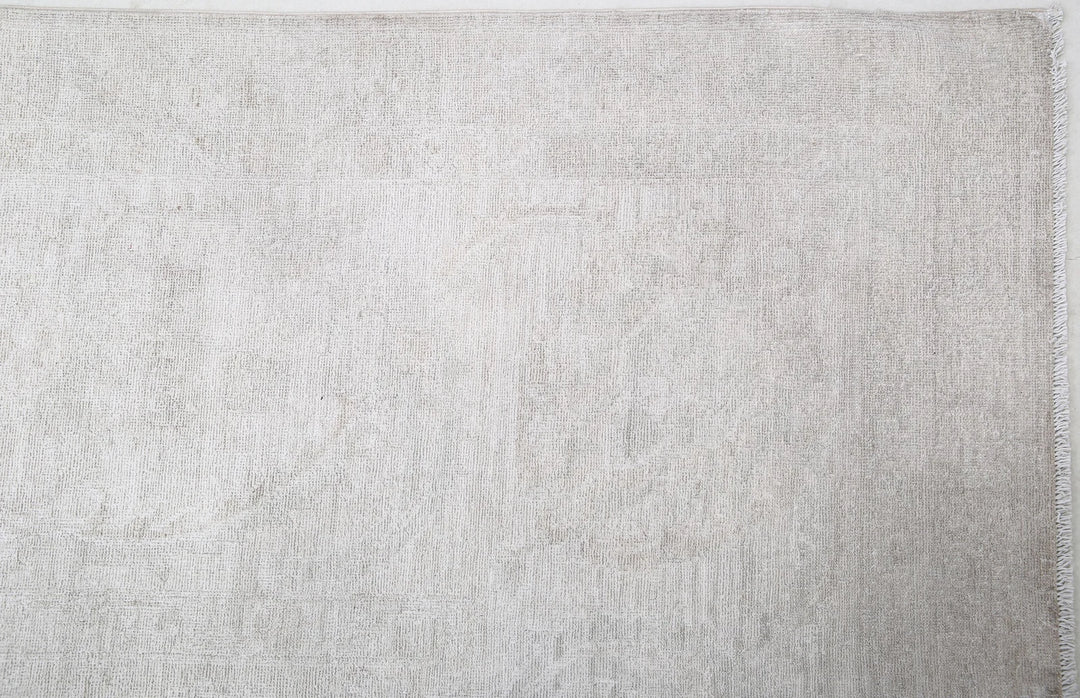 Ivory Afghan Serenity Rug 14' 7" x 18' 11" Hand-Knotted | No. AT41592