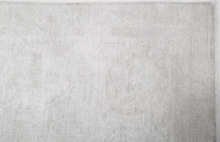 Ivory Afghan Serenity Rug 14' 7" x 18' 11" Hand-Knotted | No. AT41592