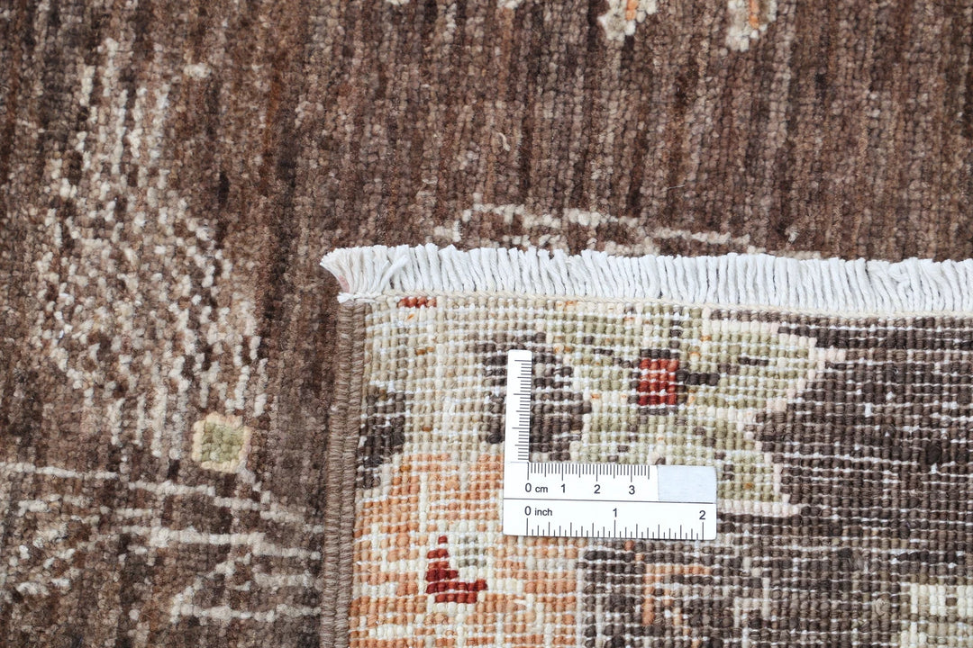 Afghan Oriental Rug 7' 10" x 9' 10" Hand-Knotted | No. AT41600