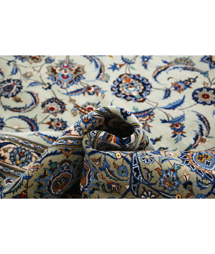 Persian Kashan Rug 9' 11" x 11' 6" Hand-Knotted | No. AT41670