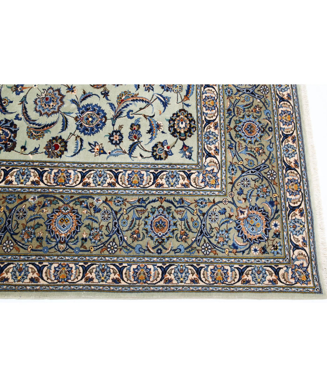 Persian Kashan Rug 9' 11" x 11' 6" Hand-Knotted | No. AT41670