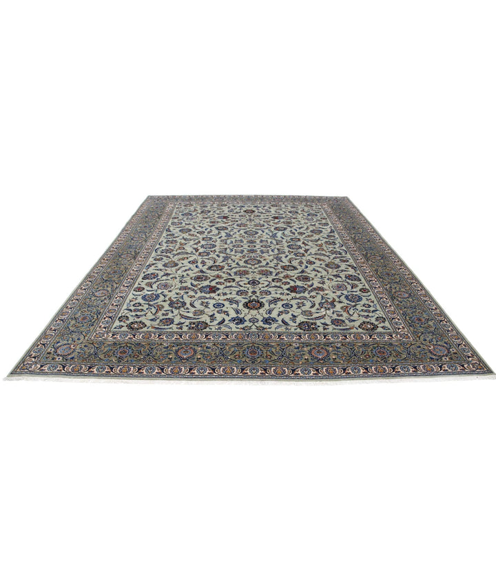Persian Kashan Rug 9' 11" x 11' 6" Hand-Knotted | No. AT41670