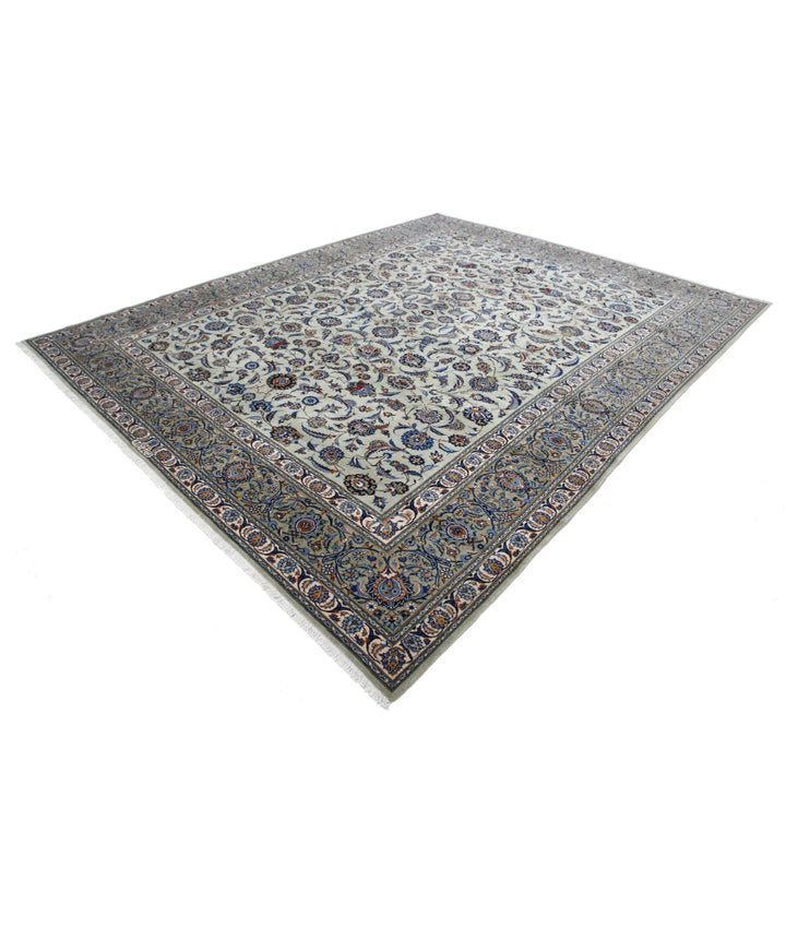 Persian Kashan Rug 9' 11" x 11' 6" Hand-Knotted | No. AT41670