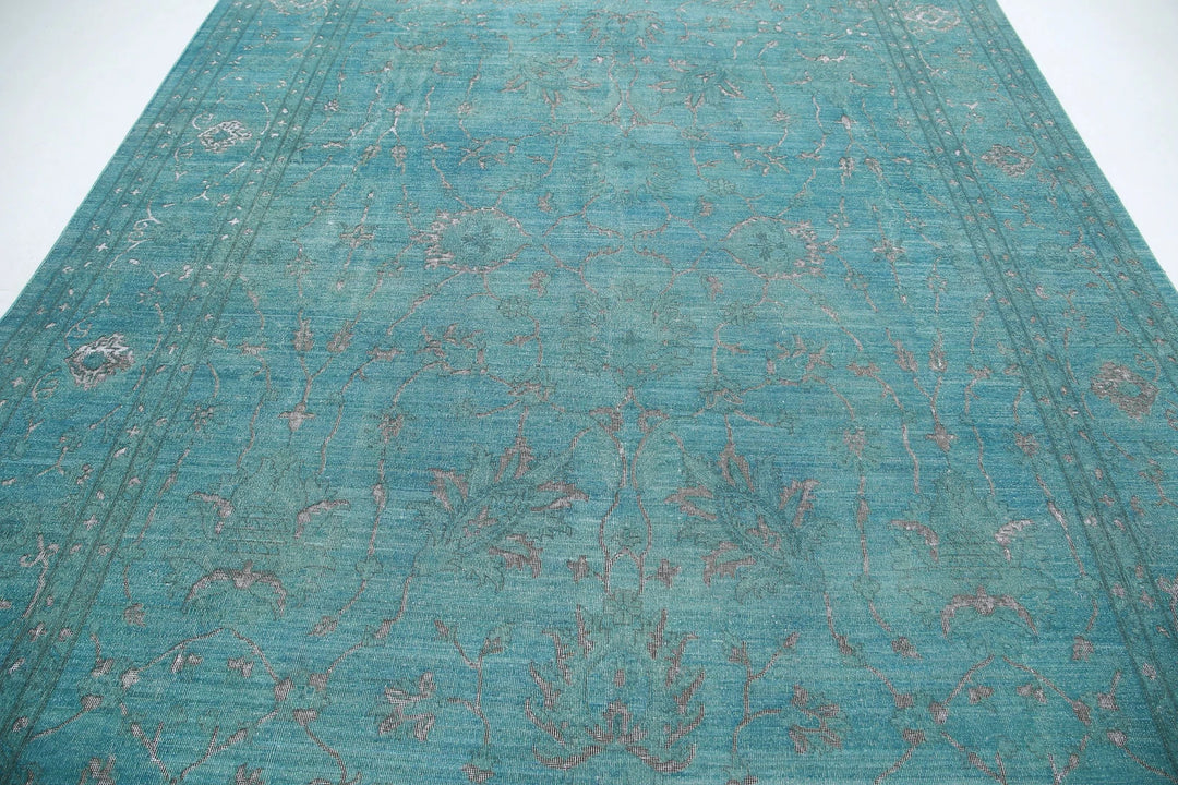 Afghan Oriental Rug 8' 10" x 11' 10" Hand-Knotted | No. AT41704
