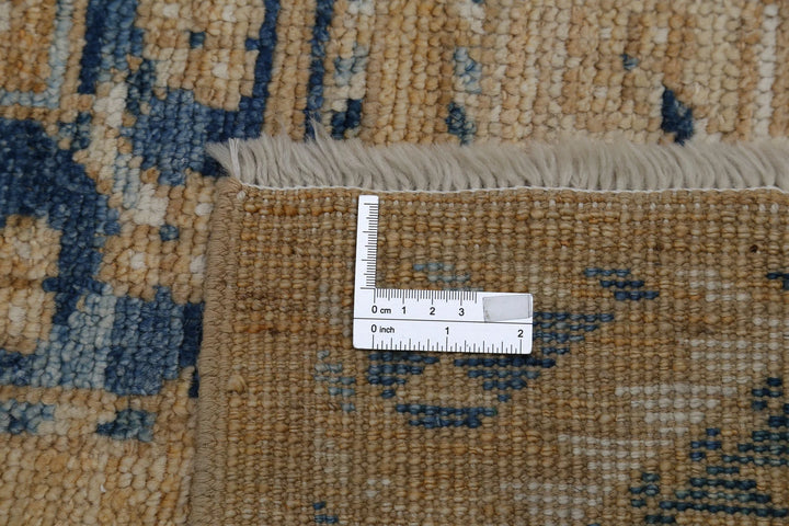 Afghan Oushak Rug 12' 10" x 17' 2" Hand-Knotted | No. AT41842