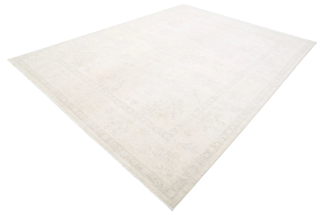 Afghan Serenity Rug 9' 0" x 11' 6" Hand-Knotted | No. AT41856